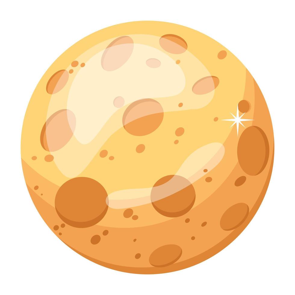 Trendy Moon Concepts vector