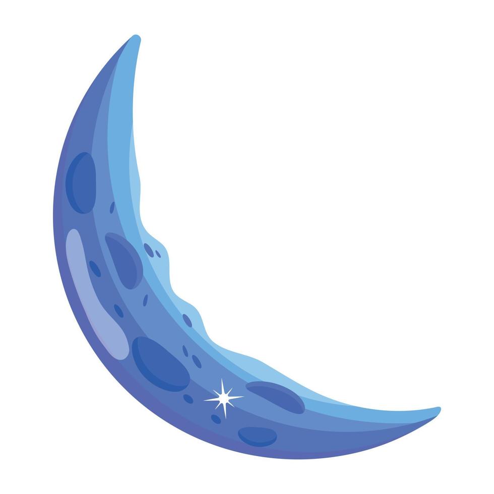 Trendy Moon Phase vector