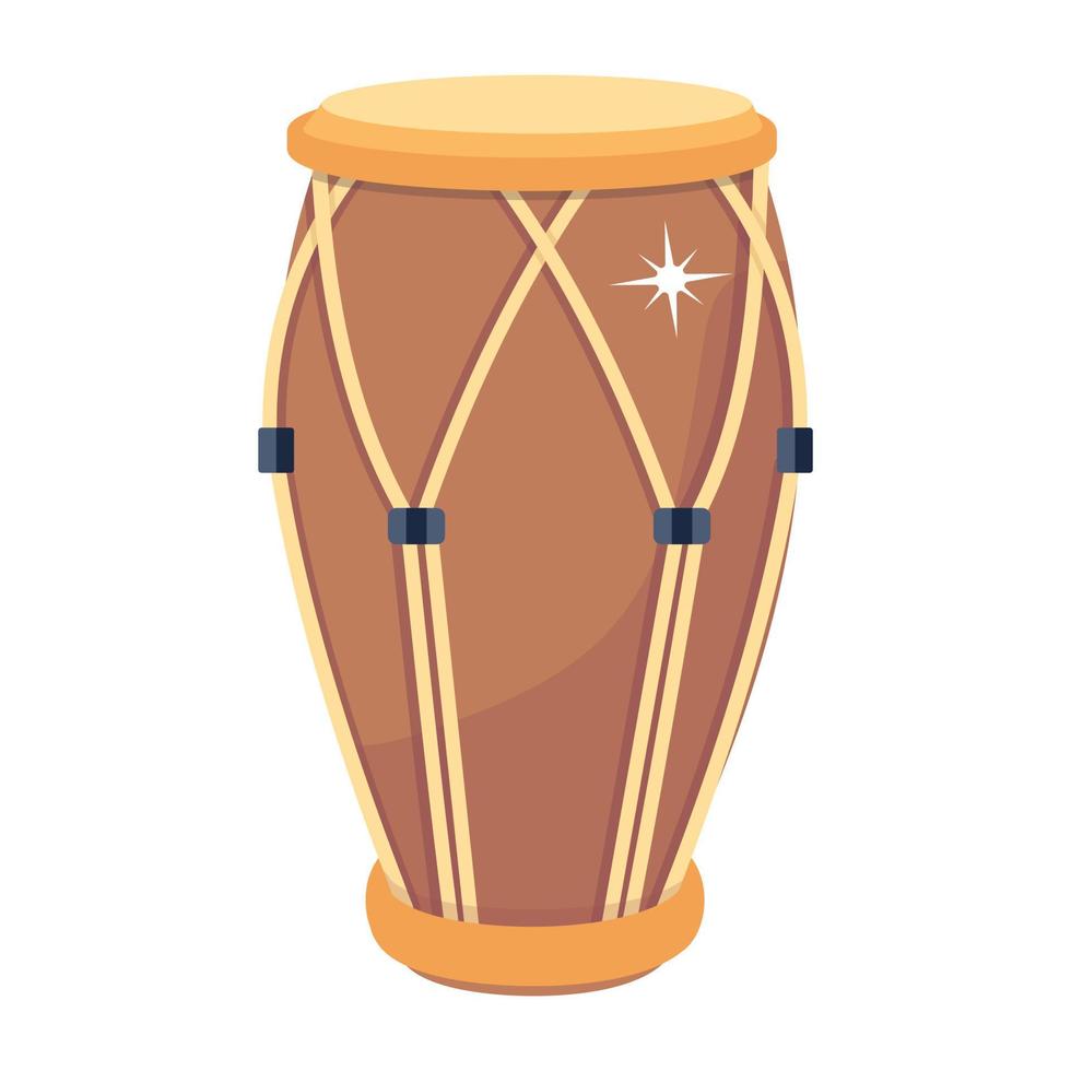 Trendy Dholak Mango vector