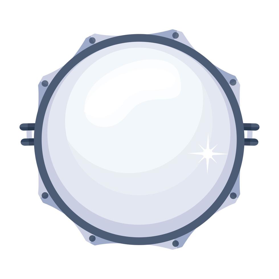Trendy Tambourine Concepts vector