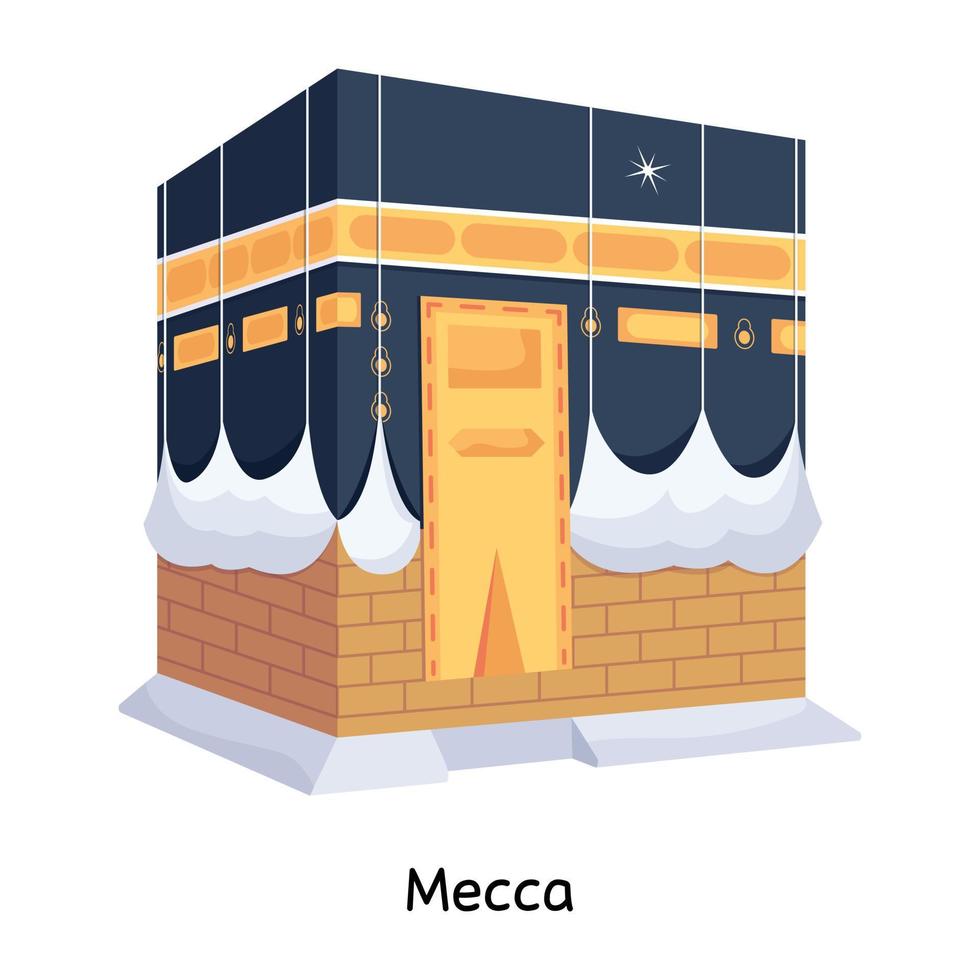 conceptos de meca de moda vector