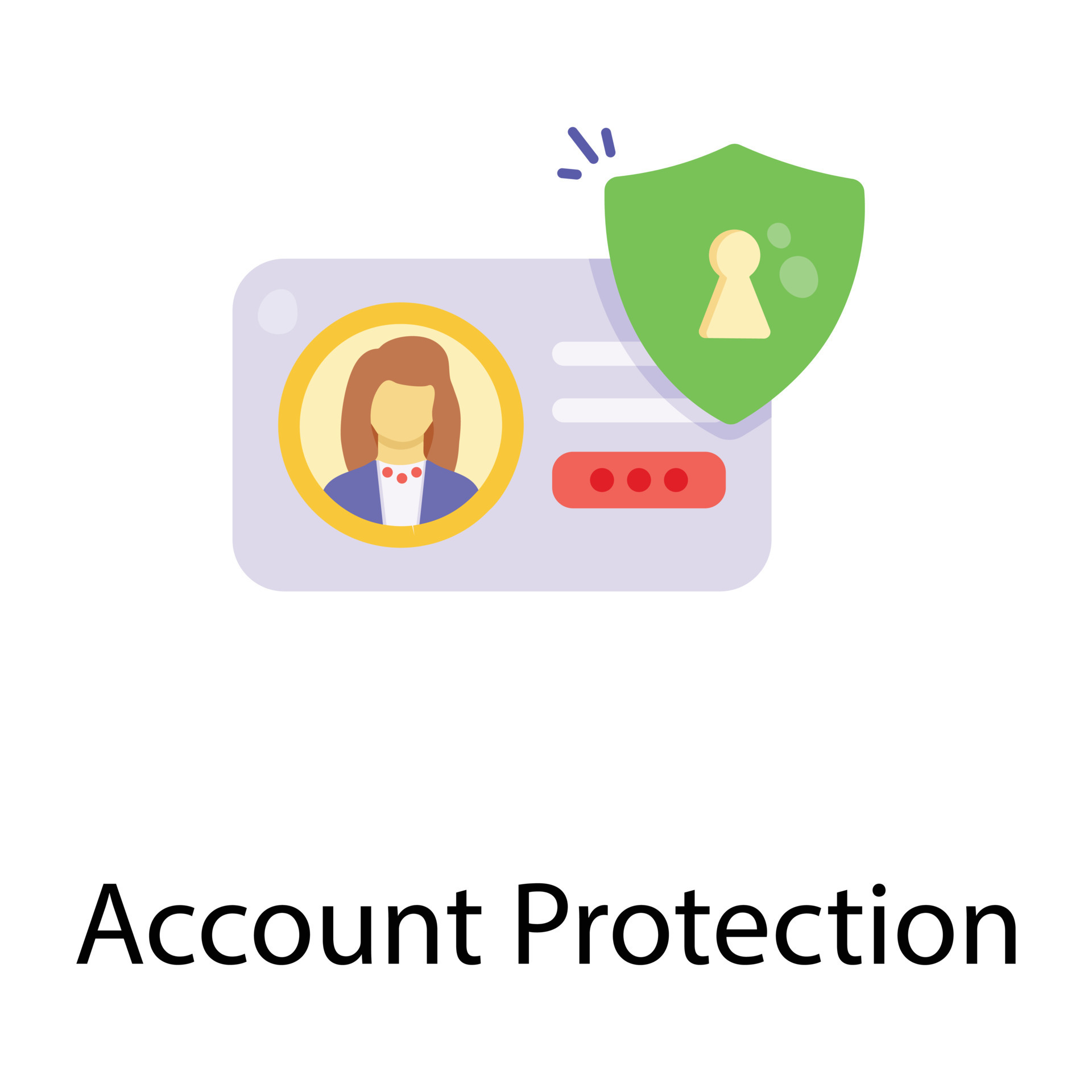 Trendy Account Protection 18811860 Vector Art at Vecteezy Trendy Account Protection 18811860 Vector Art at Vecteezy