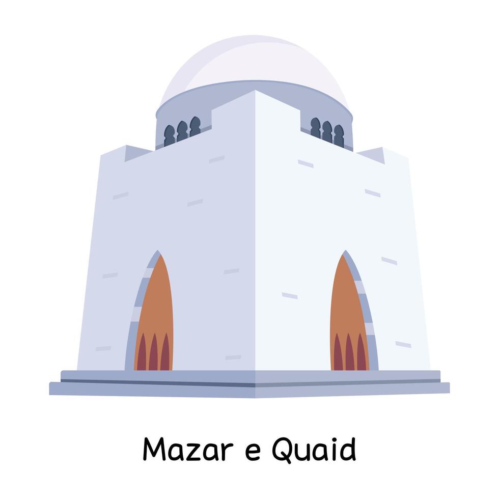 Mazar e Quaid vector