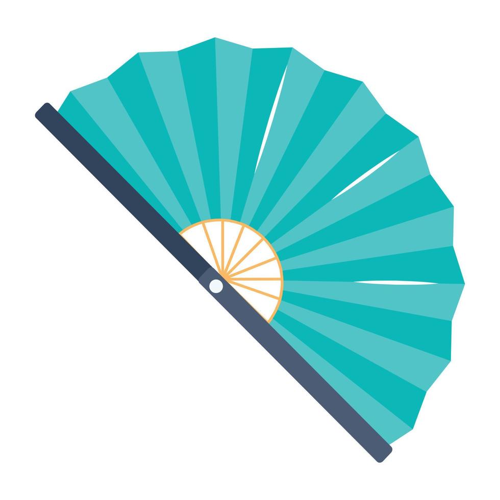 Trendy Sensu Fan vector