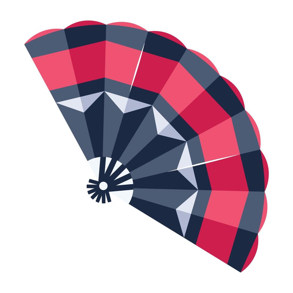 Trendy Chinese Fan vector