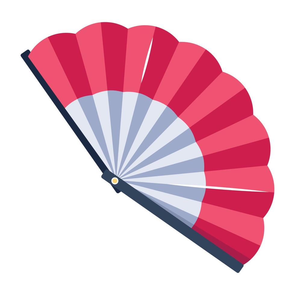 Trendy Ceremonial Fan vector