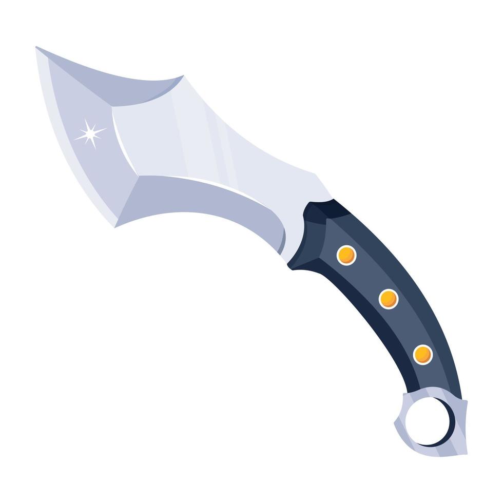 Trendy Knife Concepts vector