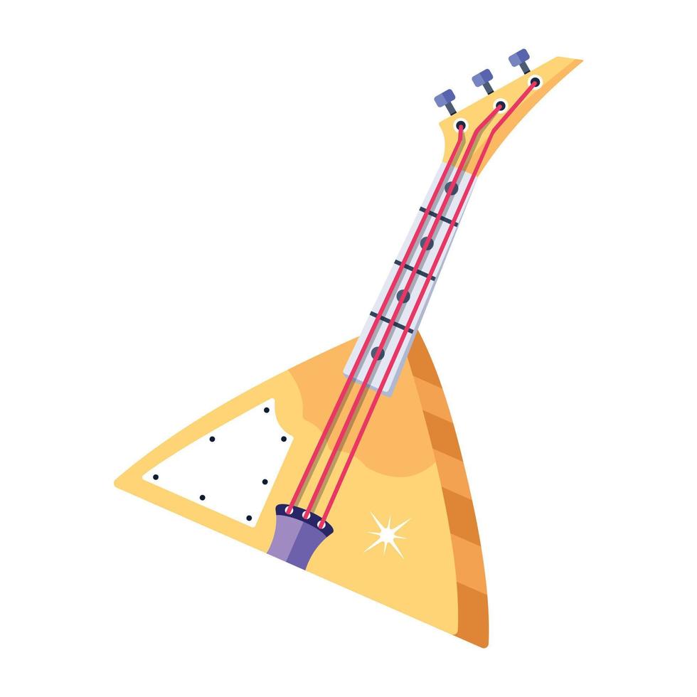 Trendy Balalaika Guitar vector