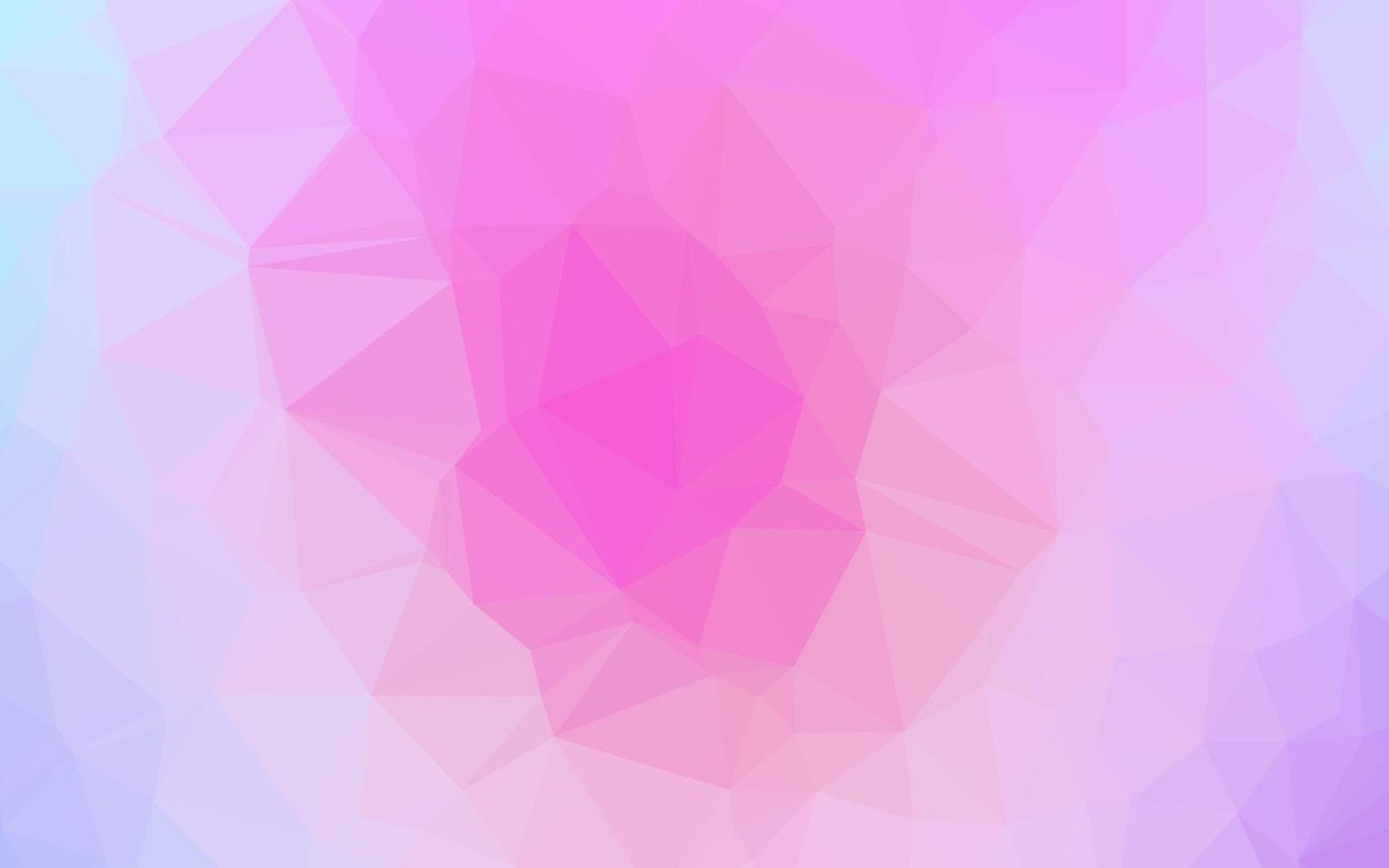 Light Pink, Blue vector abstract mosaic background.
