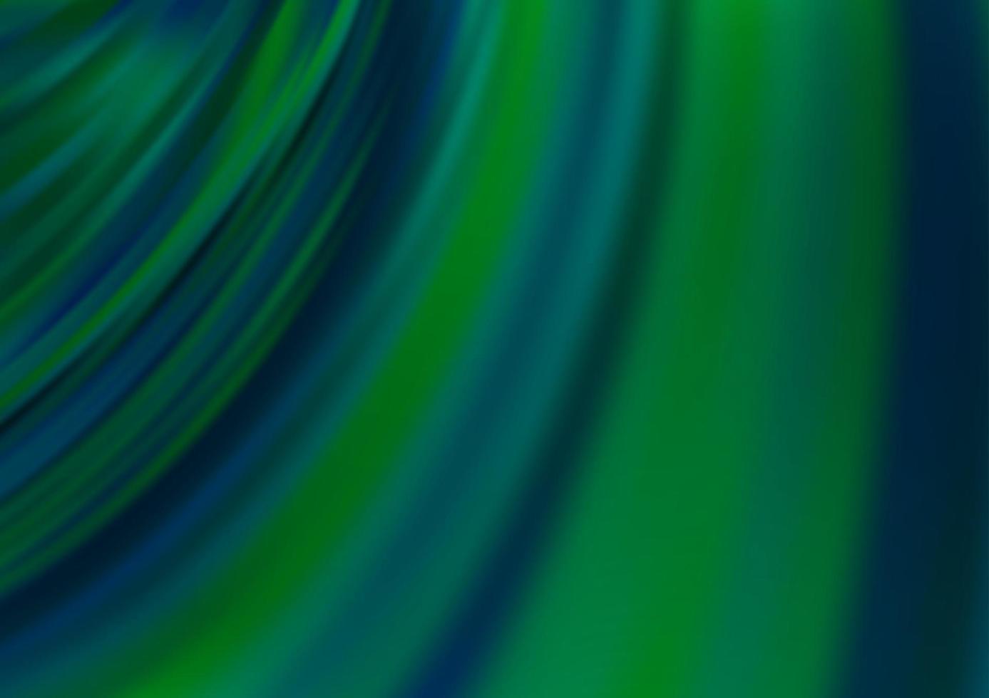 Light Green vector pattern with bent ribbons.