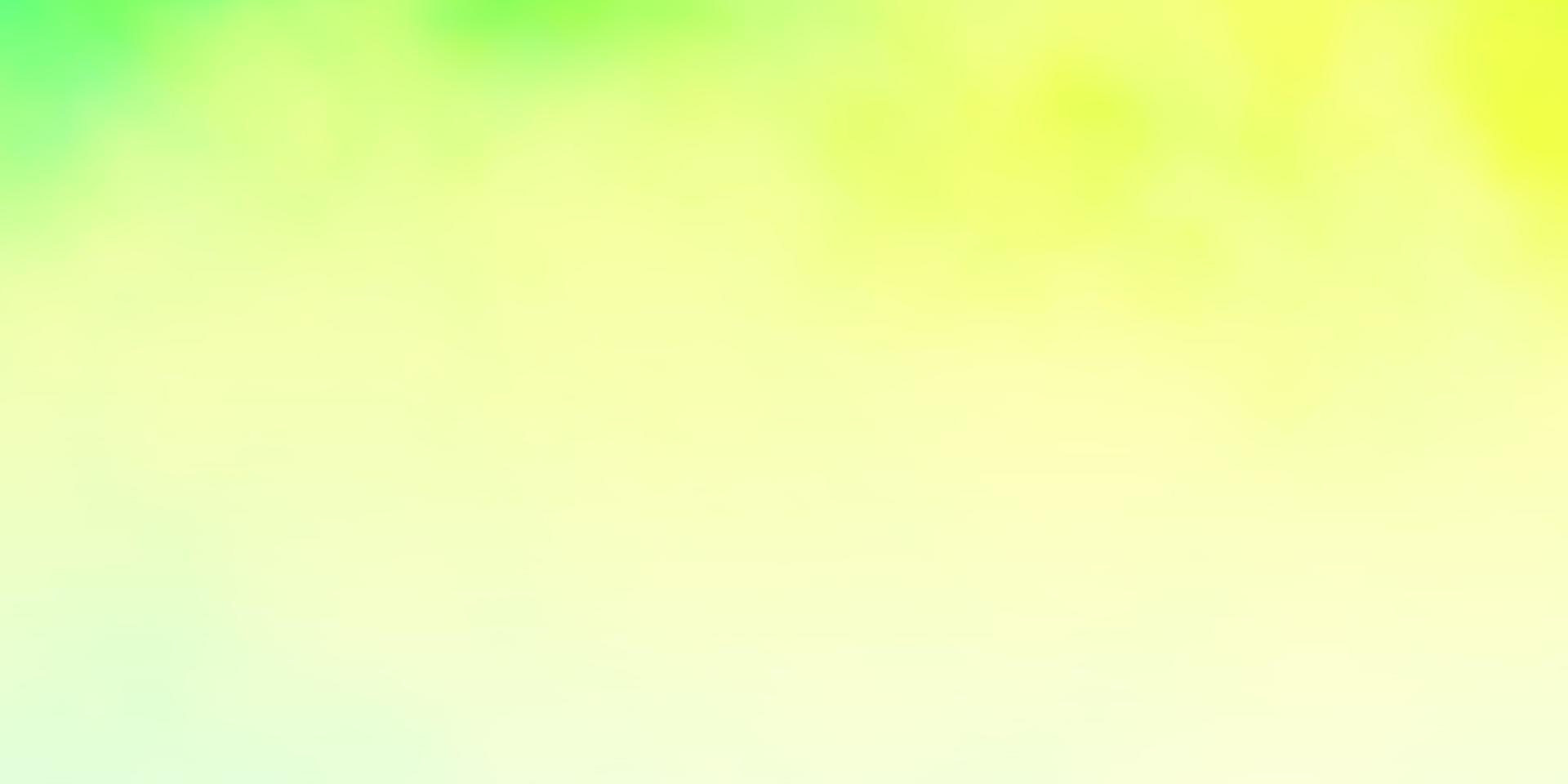 Light Green, Yellow vector texture with cloudy sky.