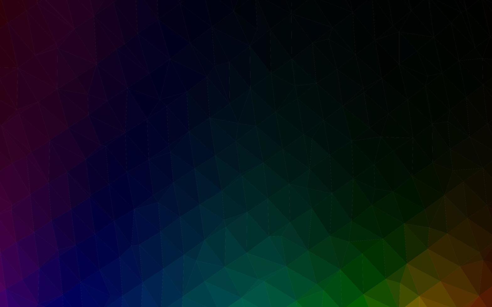 Dark Multicolor, Rainbow vector blurry triangle texture.