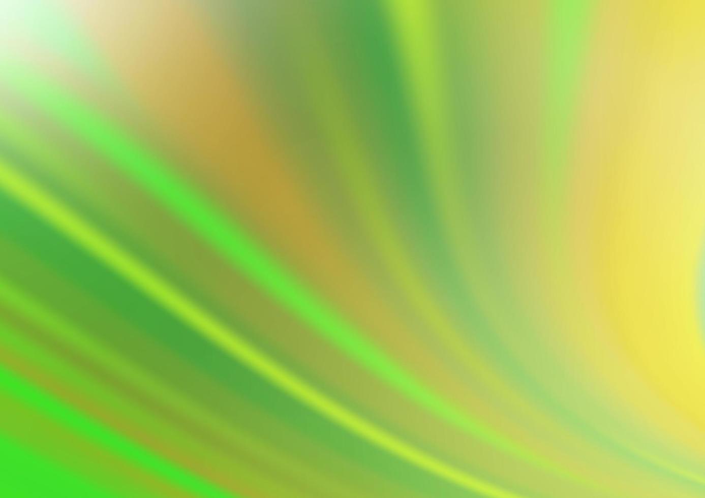 verde claro, amarillo vector abstracto patrón borroso.
