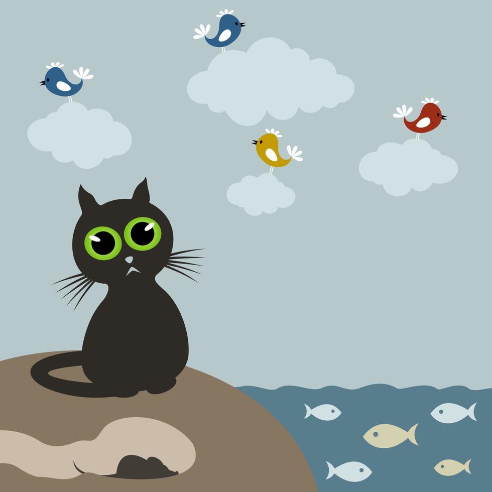 Cat vector illustration