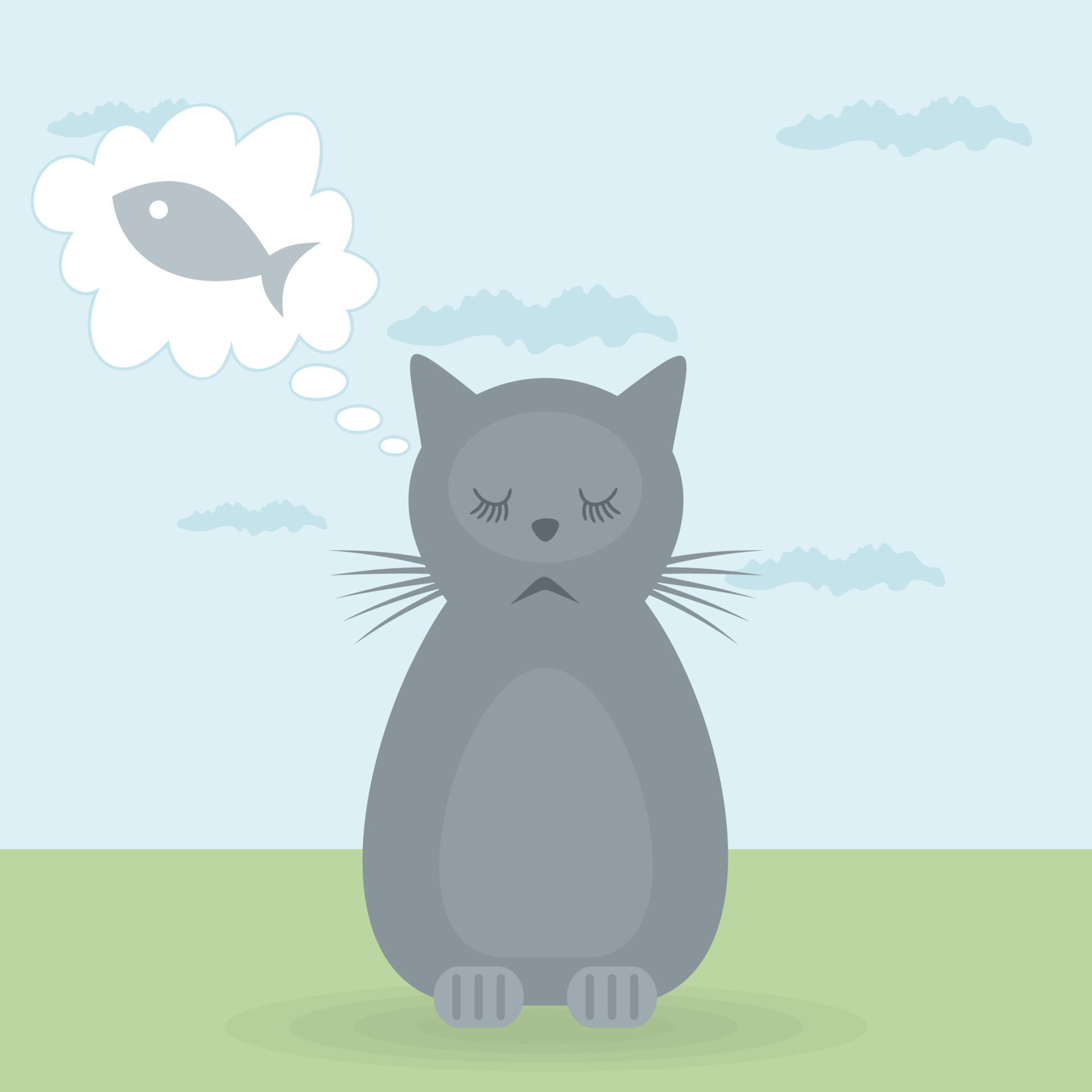 Cat Vector Illustration 18812771 Vector Art At Vecteezy Cat Vector Illustration 18812771 Vector Art At Vecteezy
