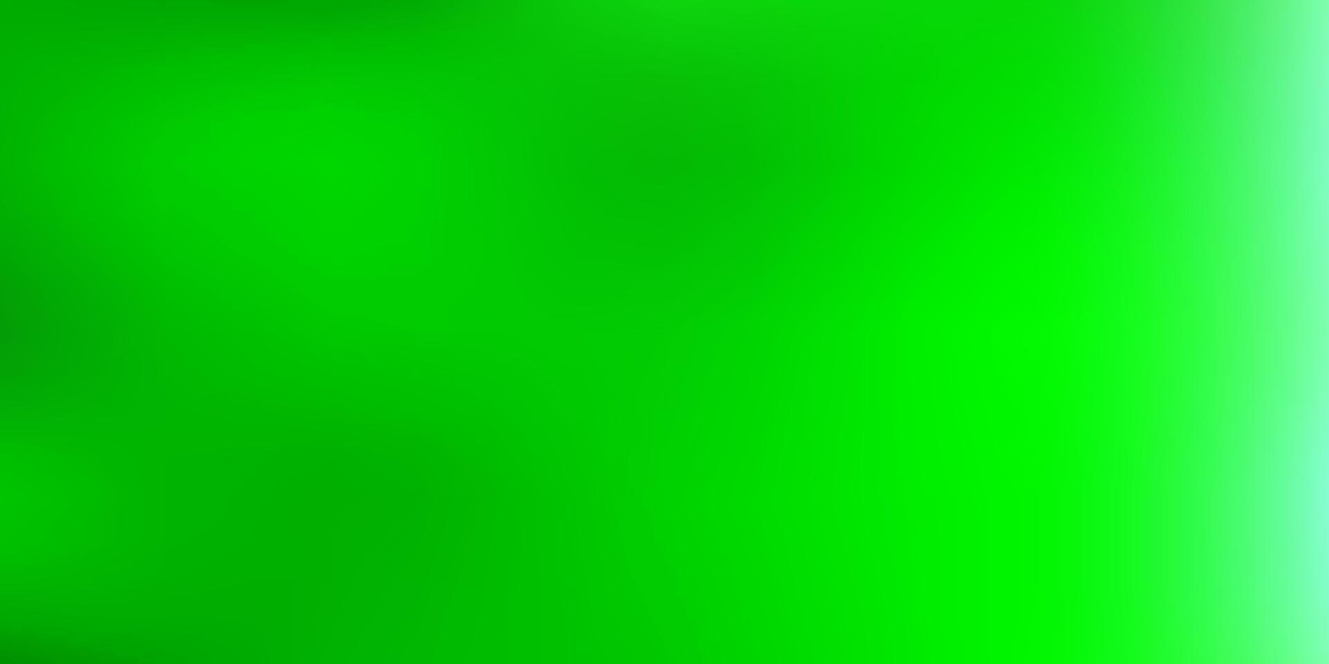 Light green vector blurred background.