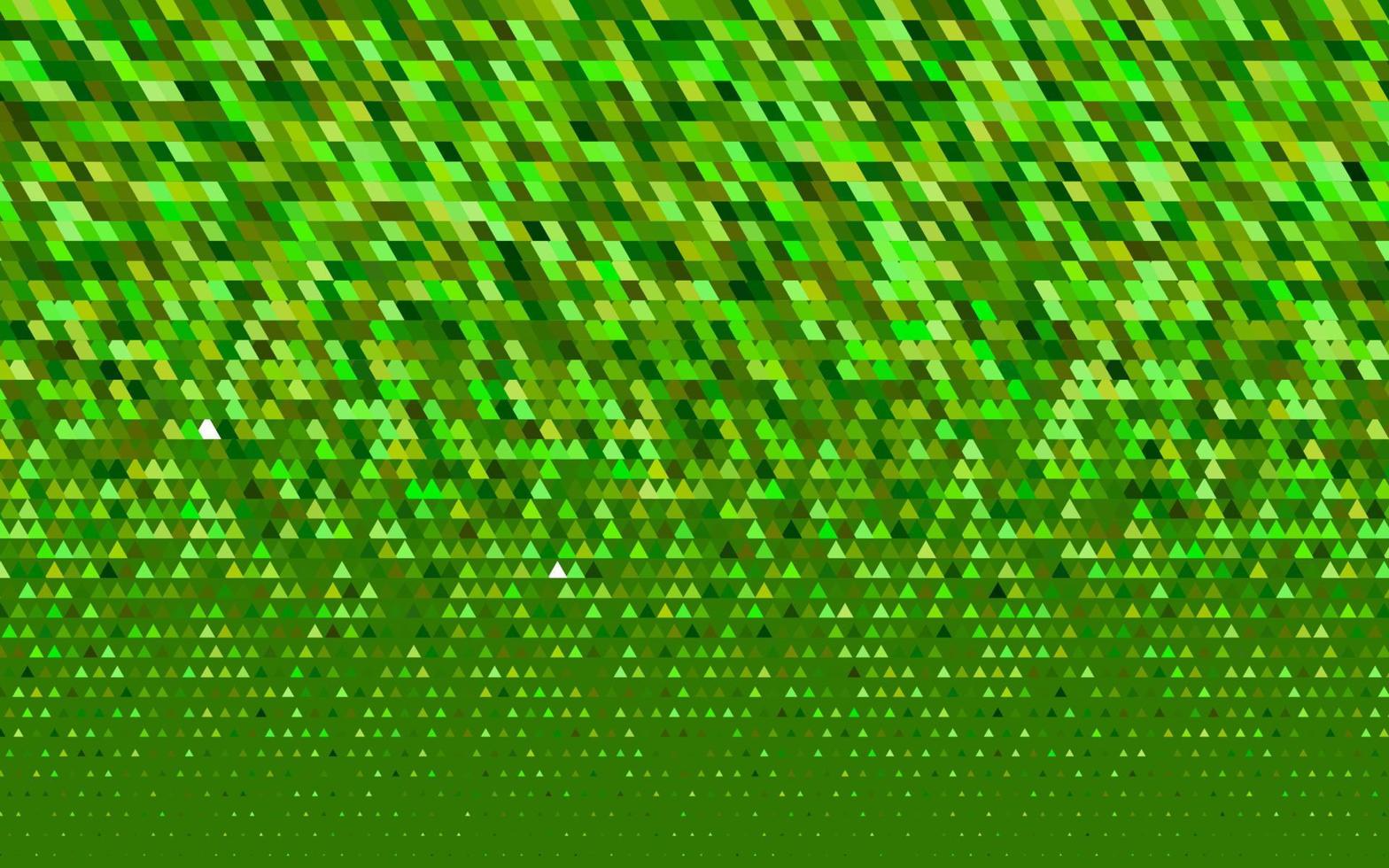 Light Green vector seamless backdrop with lines, triangles.