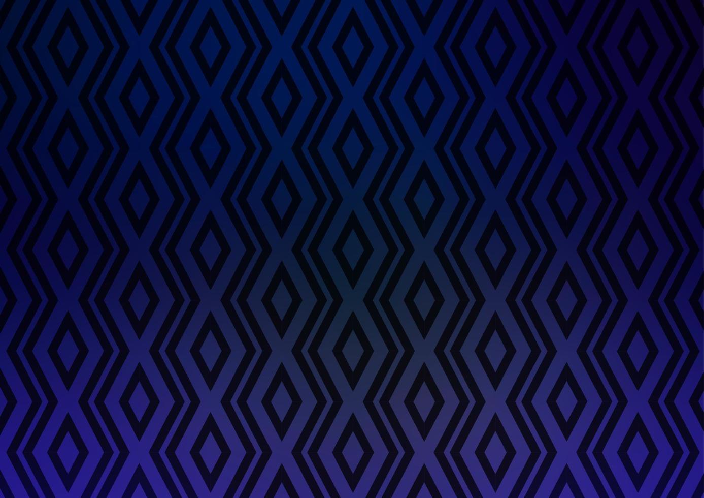 Dark BLUE vector backdrop with lines, cubes.