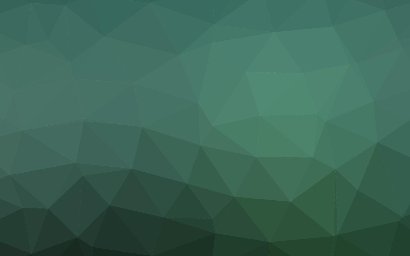 textura de triángulo borroso vector verde claro.
