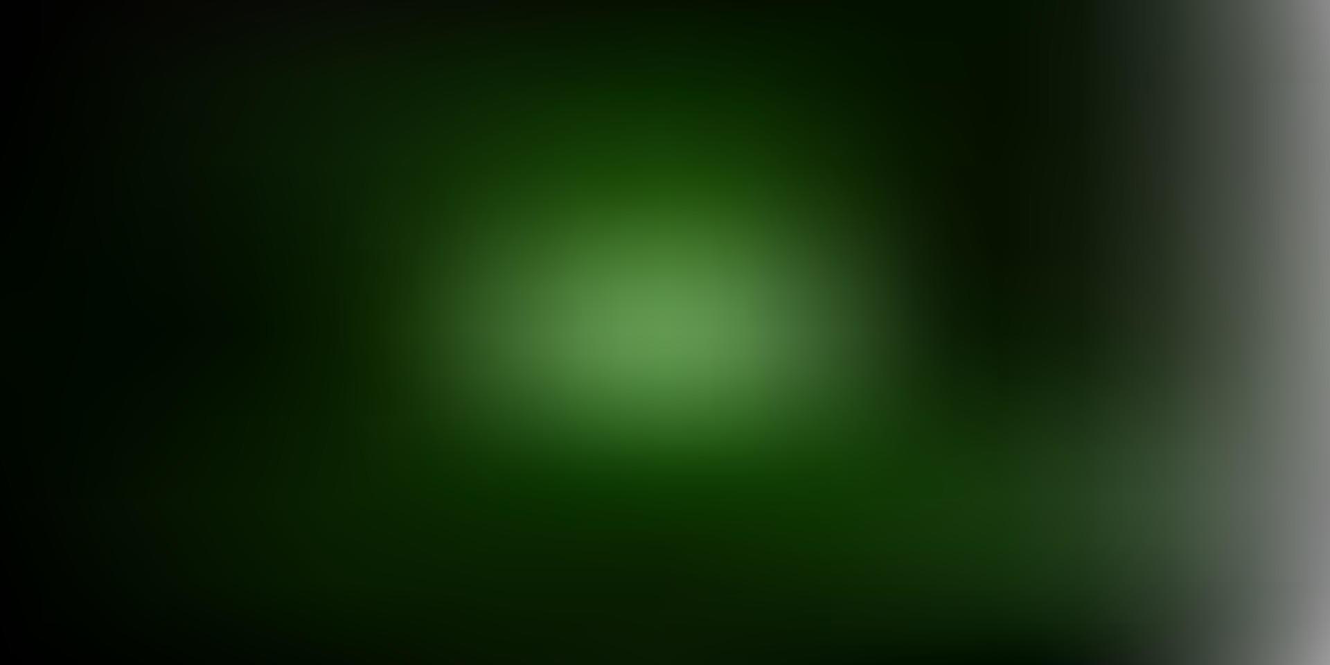 Dark green vector blur pattern.