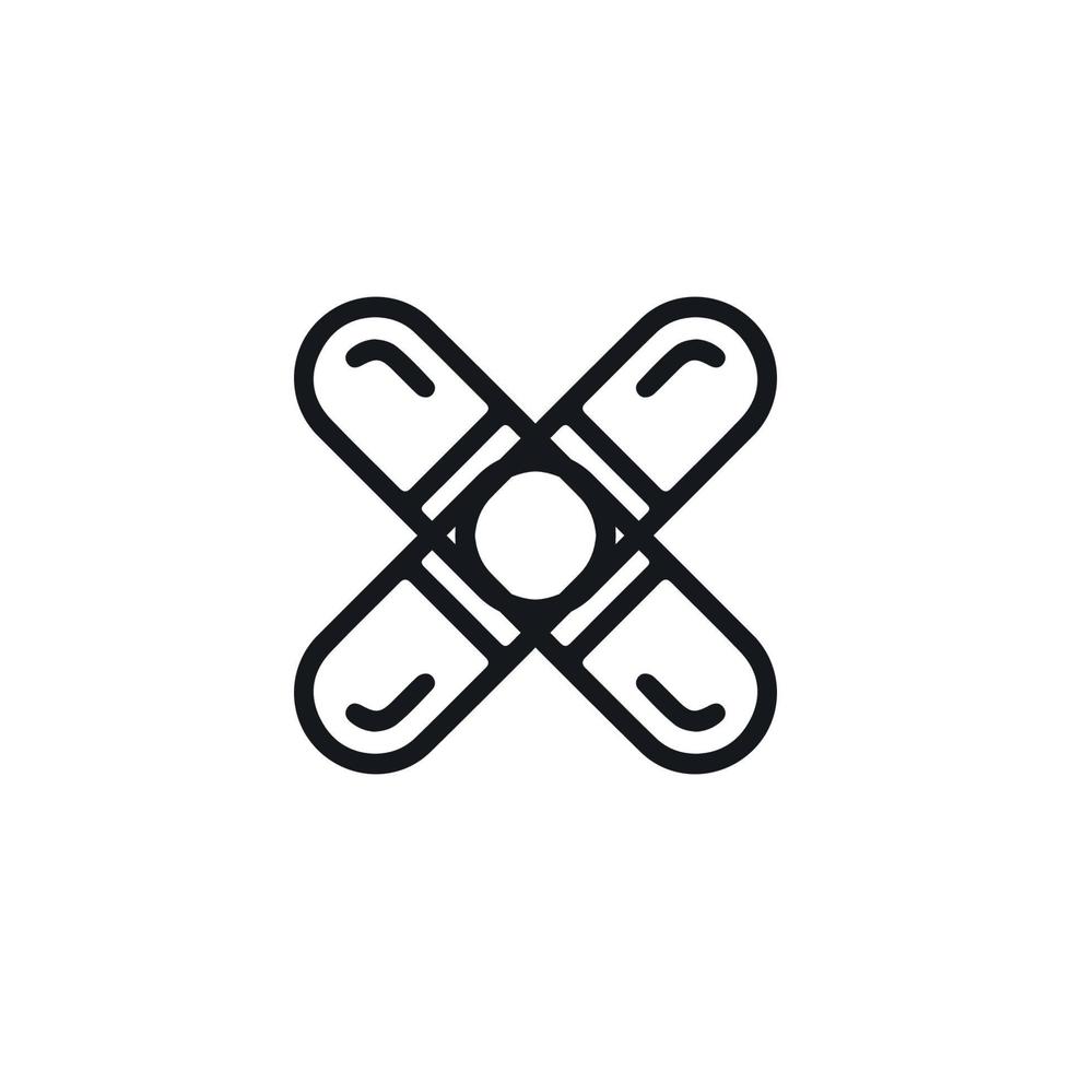 X icon icon. Simple style big sale poster background symbol. Remove button. X brand logo design element. X t-shirt printing. Vector for sticker.
