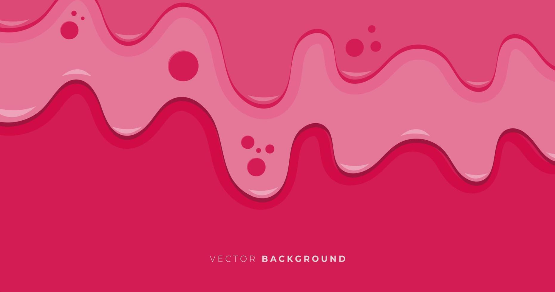 diseño de fondo de estilo papercut rosa abstracto vector