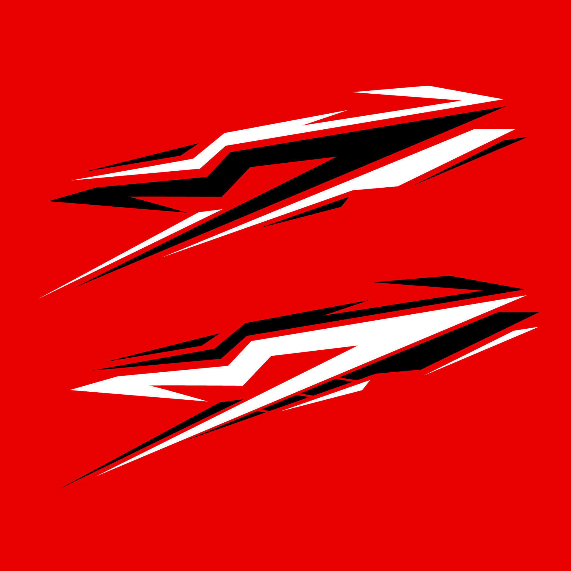 Car wrap design vector, truck and cargo van decal. Graphic abstract