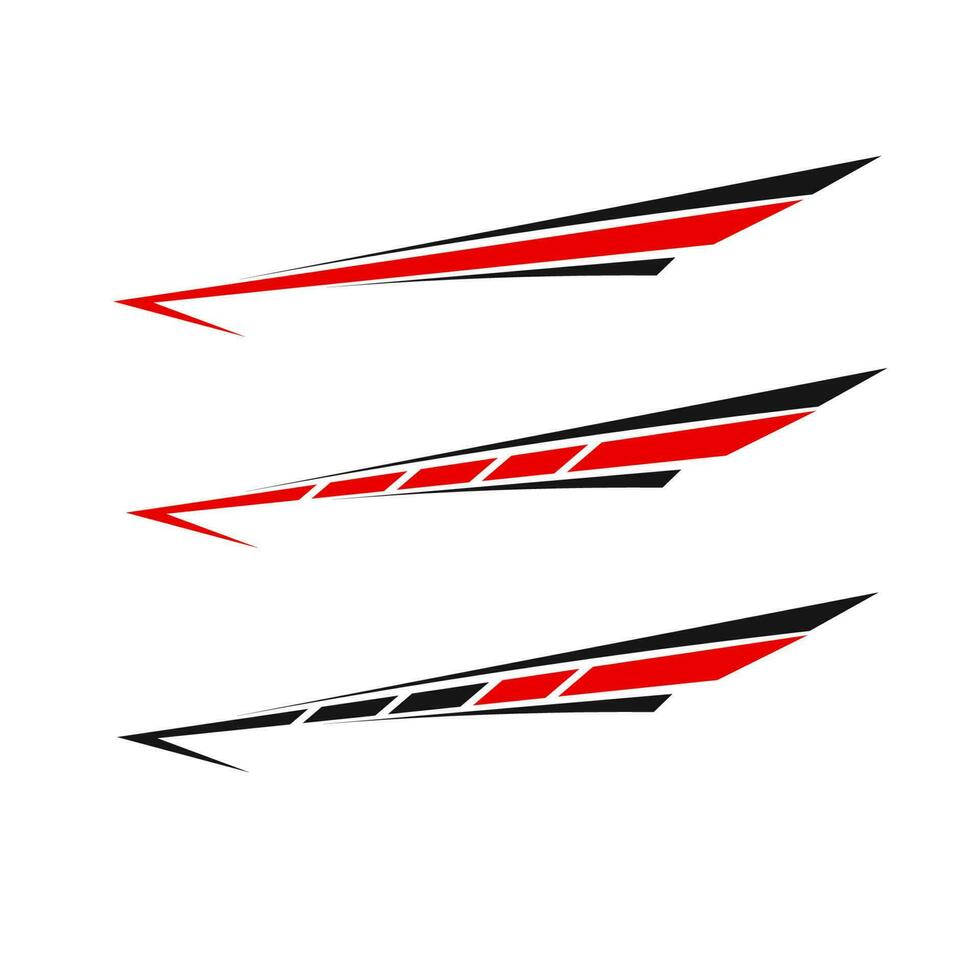 race car body wrap decal vector. car body background decal vector