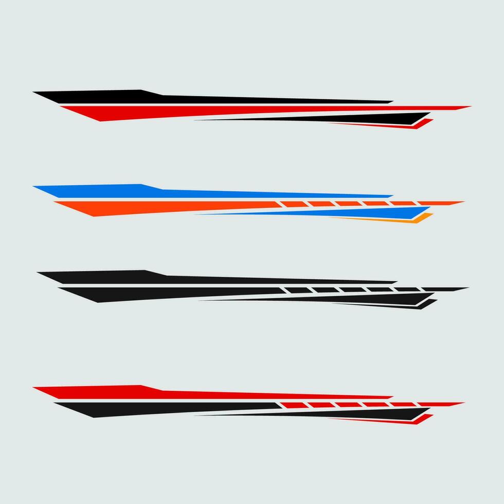 Car wrap design vector  truck and cargo van decal.