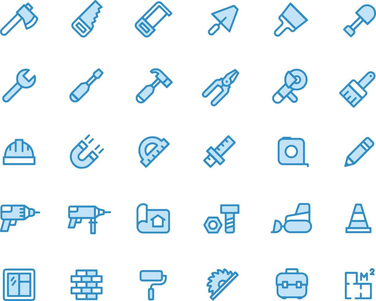 construcation icons vector design