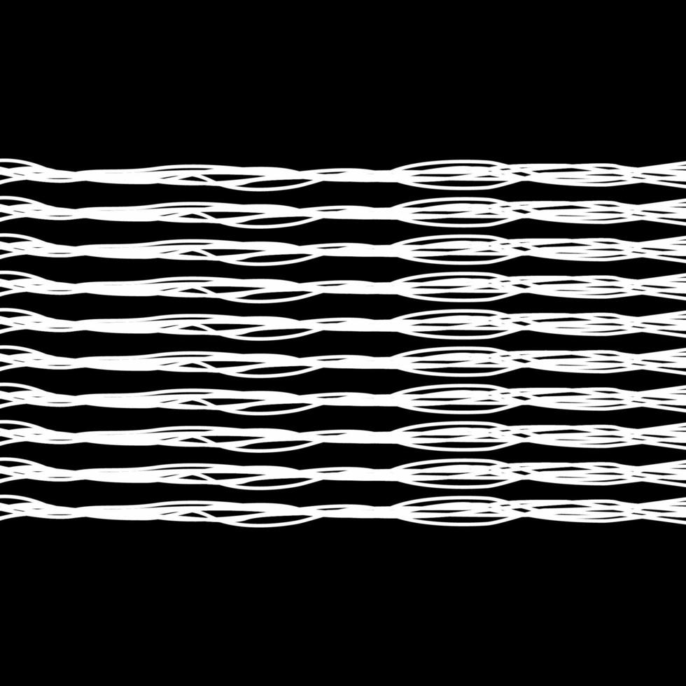 Artistic Abstract Lines Motifs Pattern for Decoration, Background, Ornate or Graphic Design Element. Vector Illustration