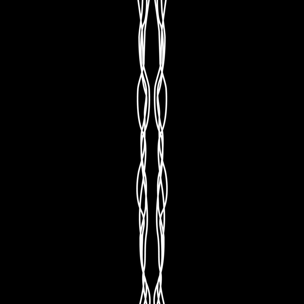 Artistic Abstract Lines Motifs Pattern for Decoration, Background, Ornate or Graphic Design Element. Vector Illustration