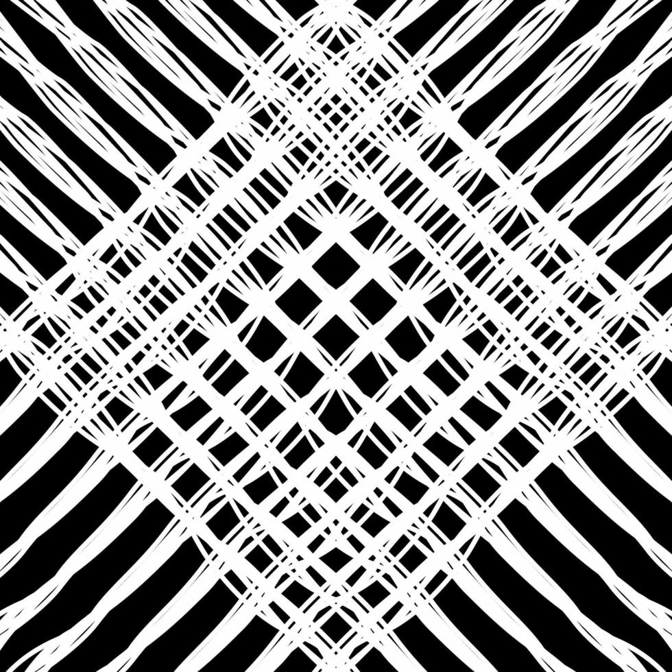 Artistic Abstract Lines Motifs Pattern for Decoration, Background, Ornate or Graphic Design Element. Vector Illustration