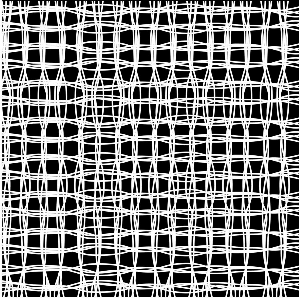 Artistic Abstract Lines Motifs Pattern for Decoration, Background, Ornate or Graphic Design Element. Vector Illustration