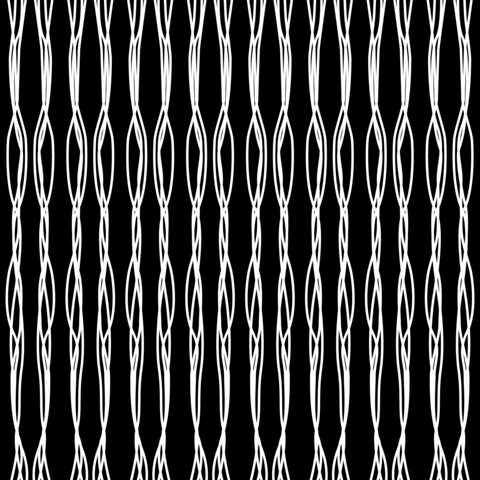 Artistic Abstract Lines Motifs Pattern for Decoration, Background, Ornate or Graphic Design Element. Vector Illustration