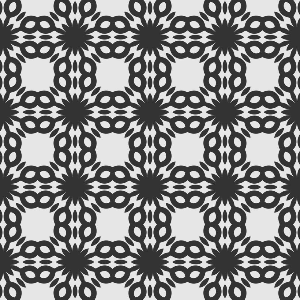 vector geometric flower shapes pattern background