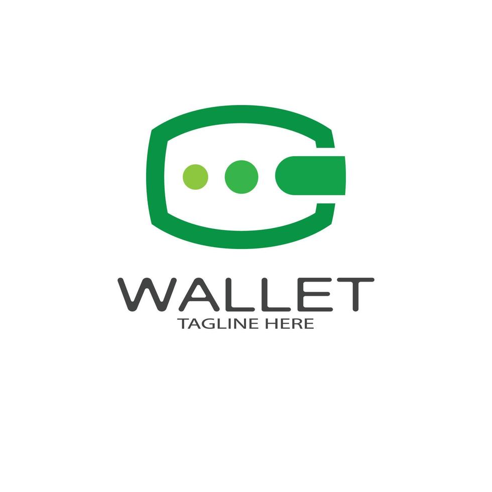 e wallet logo design illustration icon with a simple modern concept, for electronic wallets, digital money storage applications, digital savings, digital money transactions,vector vector