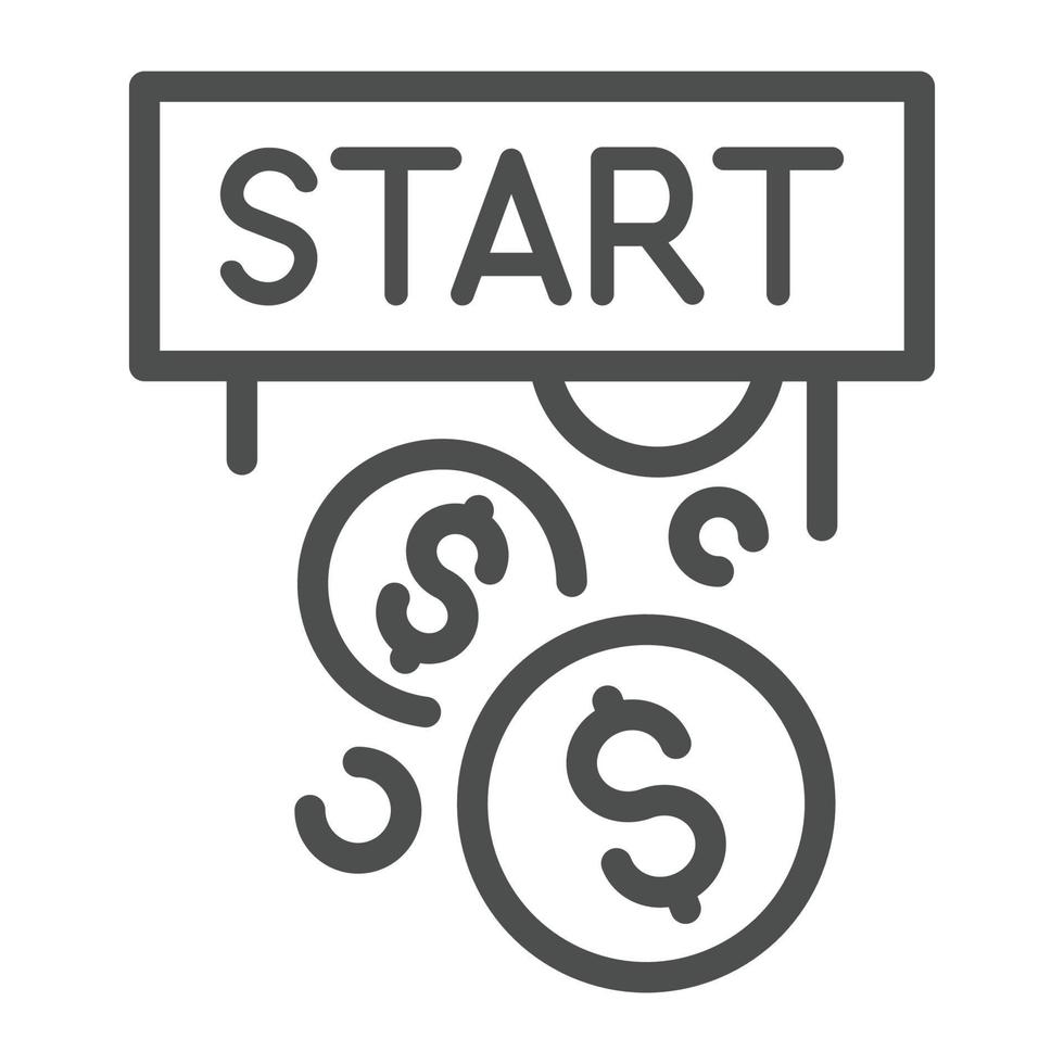 Startup and Devlopment line icons and simple Vector set for website and mobile apps.