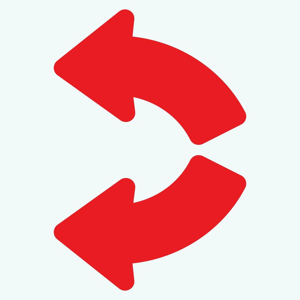 Red arrow icon vector EPS- 10