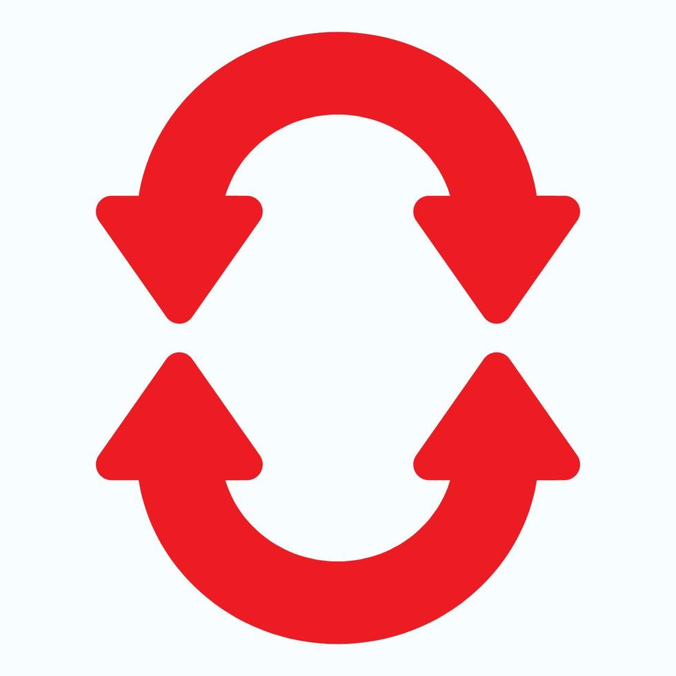 Red arrow icon vector EPS- 10