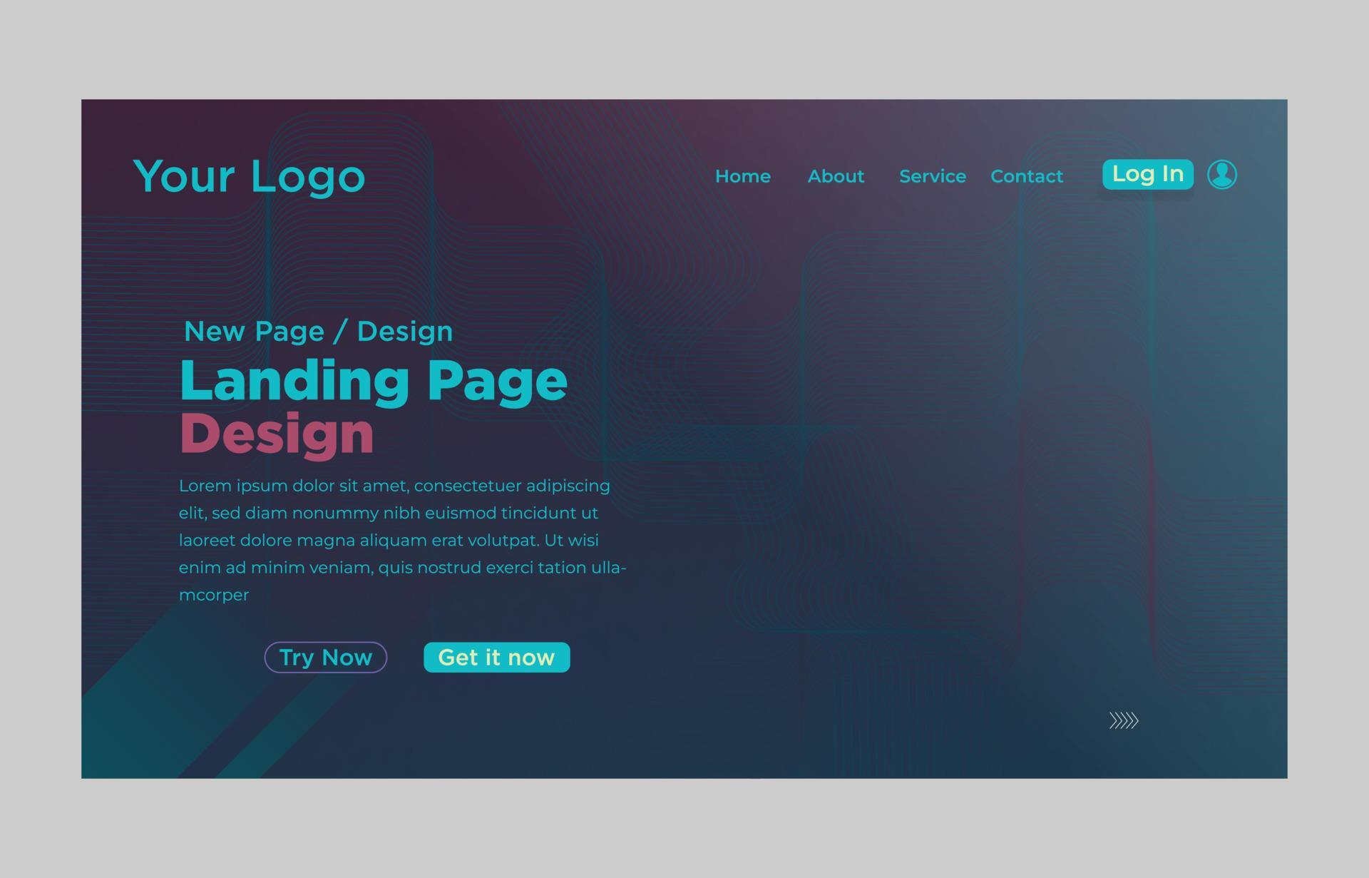 Landing page design . Modern Landing Page Templates .Landing page