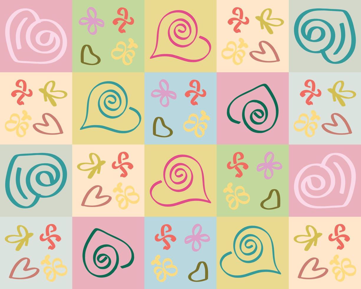 Valentine. Background. Heart icon. vector