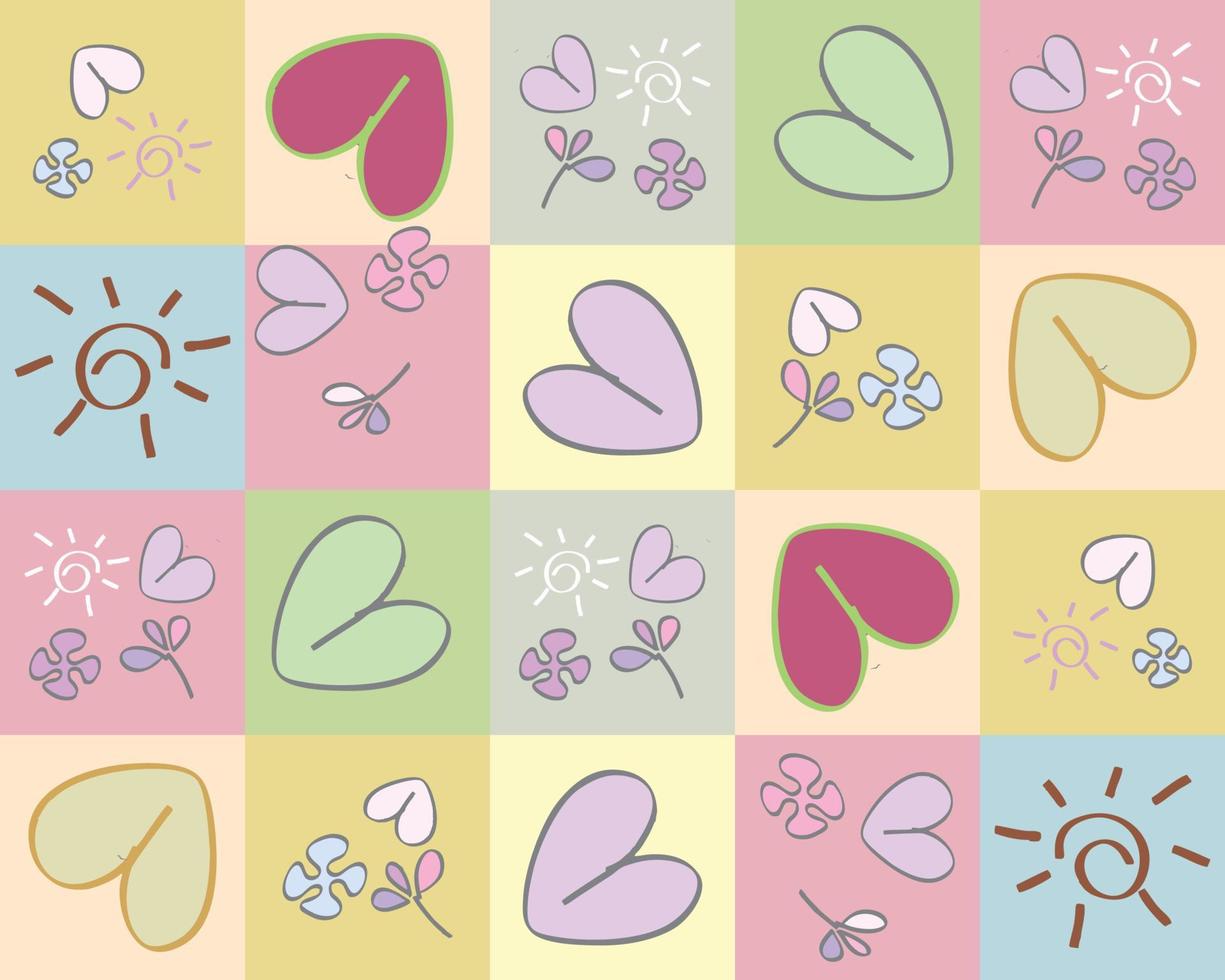 Valentine. Background. Heart icon. vector