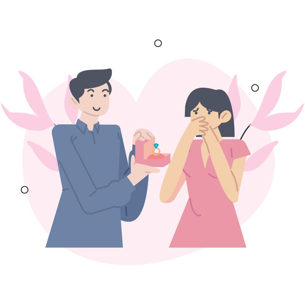 concepto de día de San Valentín situaciones de persona aislada. colección de escenas con personas celebrando unas vacaciones románticas, parejas en una cita, relación amorosa. mega set. ilustración vectorial en diseño plano vector