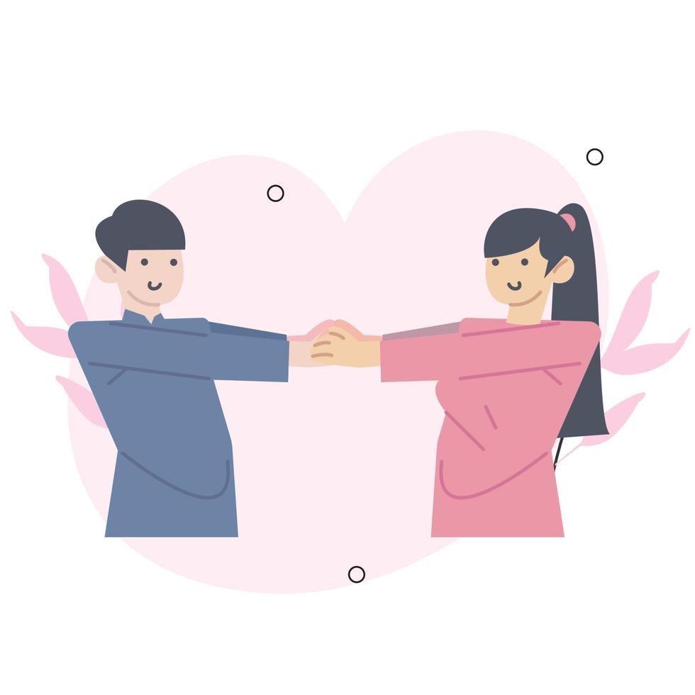 Valentines Day concept isolated person situations. Collection of scenes with people celebrating romantic holiday, couples on date, love relationship. Mega set. Vector illustration in flat design
