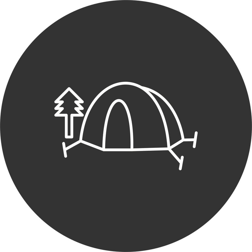 Tent Vector Icon