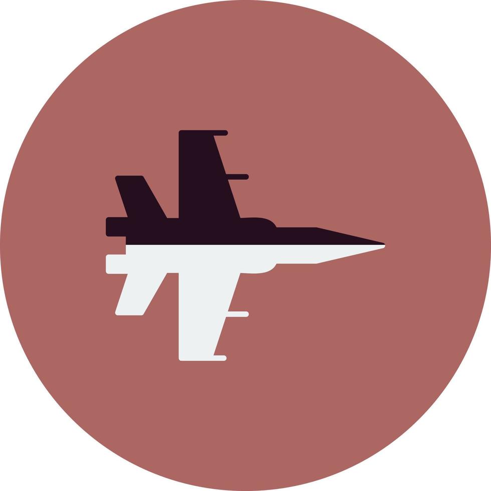 Fighter Jet Vector Icon