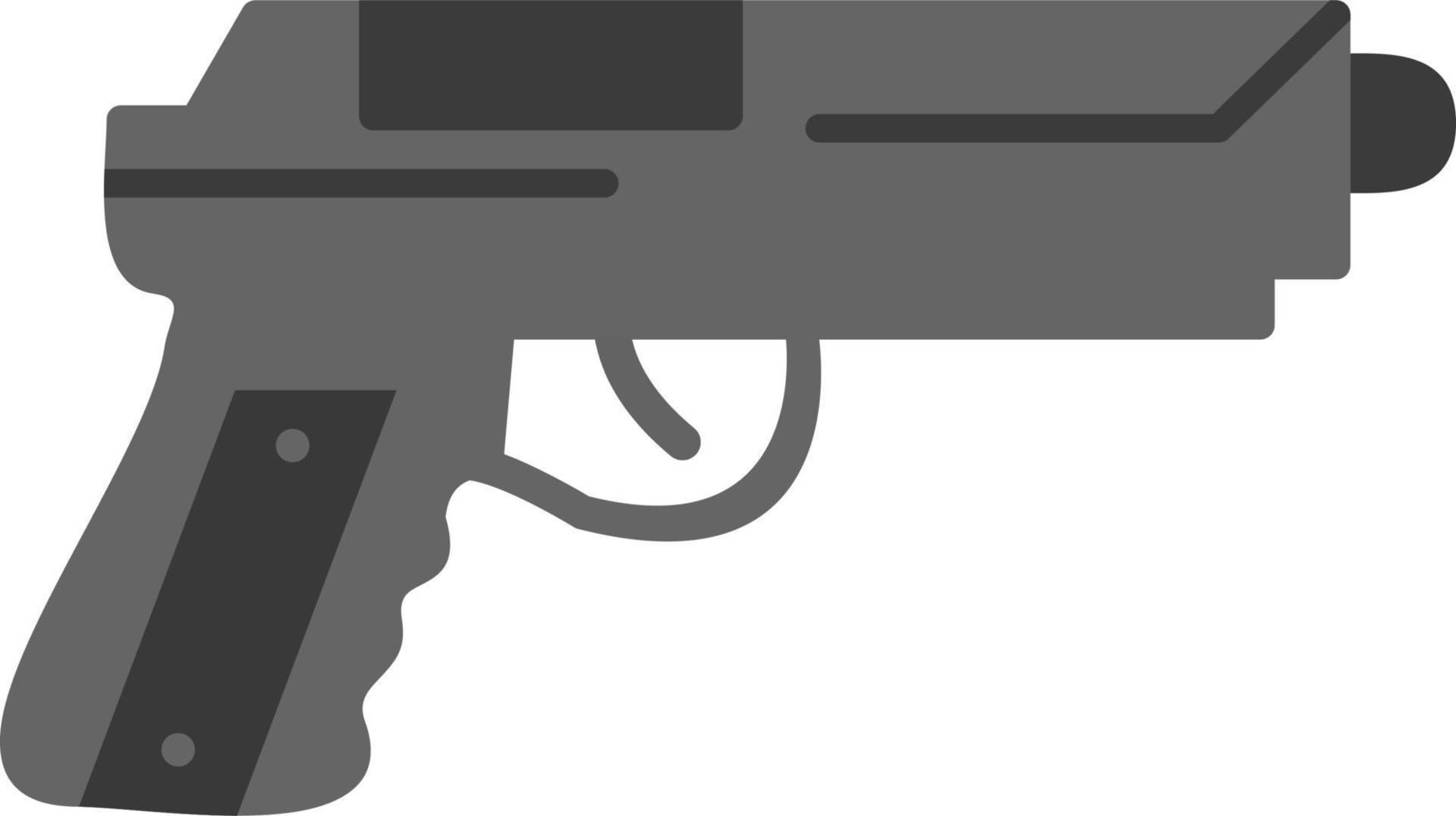Hand Gun Vector Icon