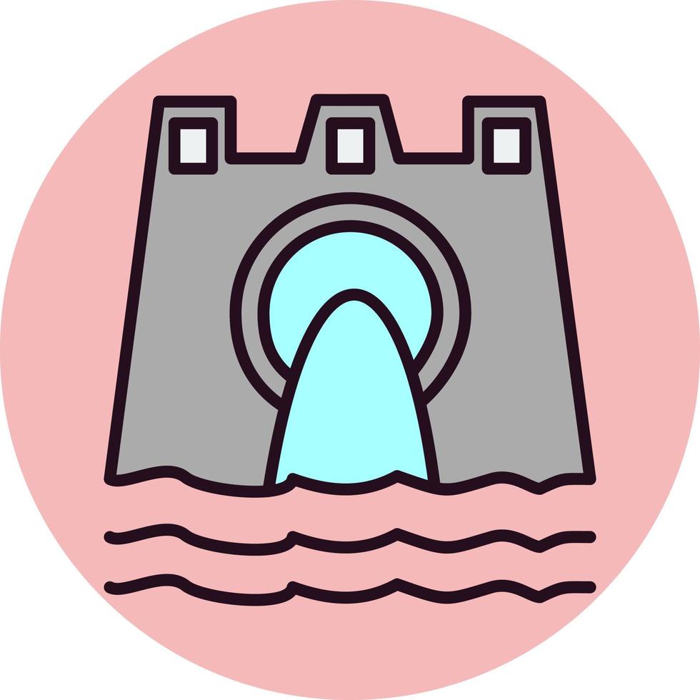 Dam Vector Icon