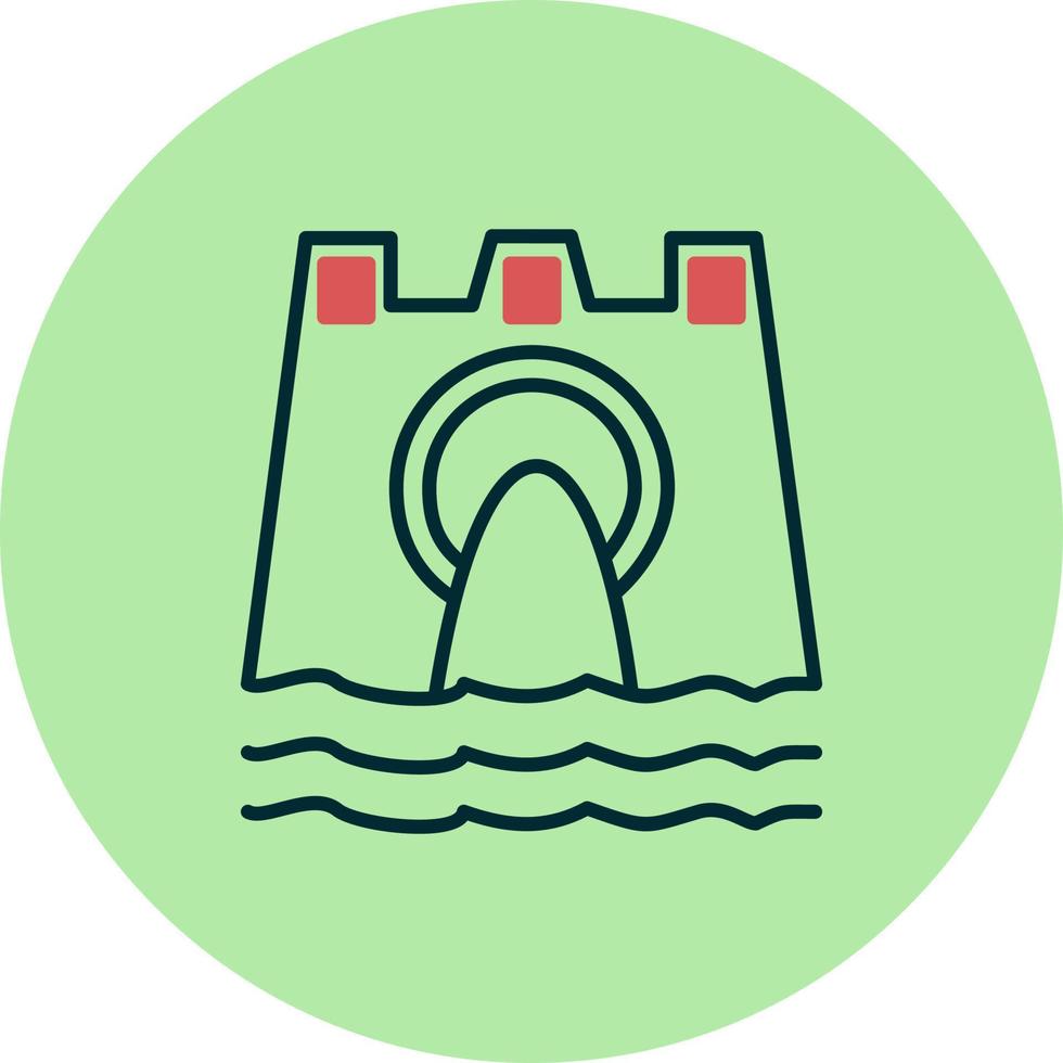 Dam Vector Icon